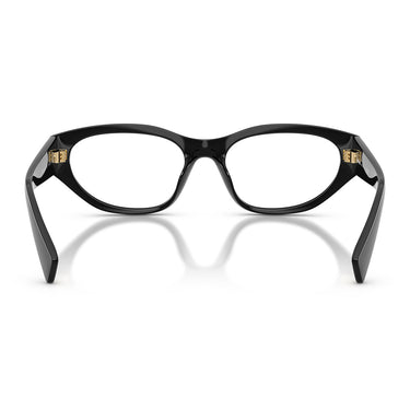 Miu Miu Occhiali da Vista MU08ZVU 1AB1O1 Nero Trasparente Donna 4