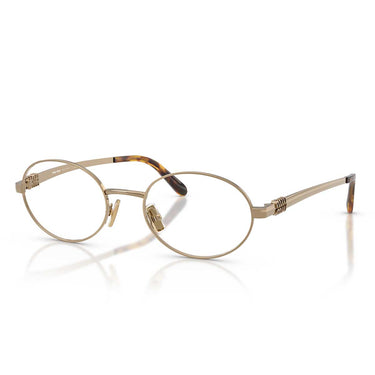 Miu Miu Occhiali da Vista MU50ZV 7OE1O1 Old Gold/Trasparente Donna 1