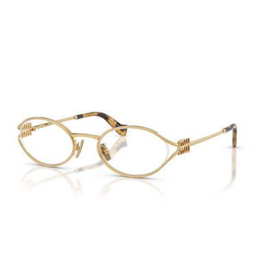 Miu Miu Occhiali da Vista MU53ZV 5AK1O1 Oro/Trasparente Donna