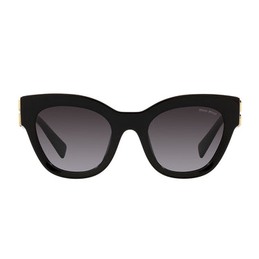 Miu Miu Sunglasses MU01YS 1AB5D1 Black/Smoky Gray Women