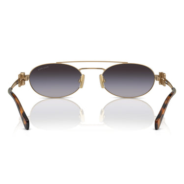 Miu Miu Occhiali da Sole MU54ZS 7OE5D1 Oro/Grigio Sfumato Donna 4