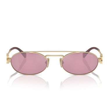 Miu Miu Sonnenbrille MU54ZS ZVN50D Gold/Rosa Damen