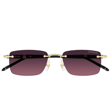 Montblanc Sunglasses MB0344S 009 Gold/Gray Violet Men