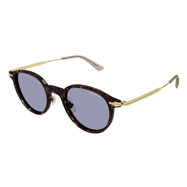Montblanc Sunglasses MB0362S 002 Havana/Light Blue Men 1