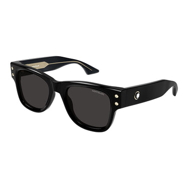 Montblanc Occhiali da Sole MB0381S 001 Nero/Grigio Uomo 1