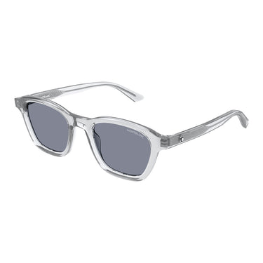 Montblanc Sunglasses MB0384S 004 Gray/Gray Men