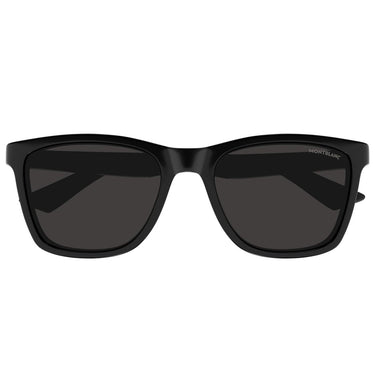 Montblanc Occhiali da Sole MB0399S 001 Nero Gomma/Grigio Uomo