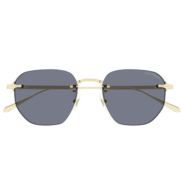 Montblanc Sunglasses MB0405S 003 Gold/Grey Men
