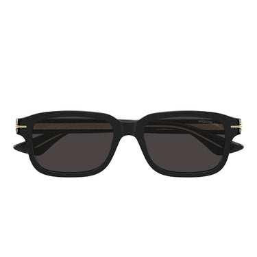 Montblanc Occhiali da Sole MB0436S 001 Nero/Grigio Uomo