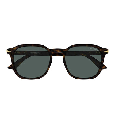 Montblanc Occhiali da Sole MB0516S 002 Marrone/Verde Uomo