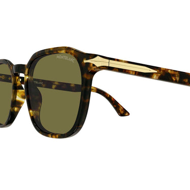 Montblanc Occhiali da Sole MB0516S 003 Marrone/Verde Uomo 3