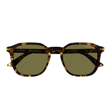 Montblanc Occhiali da Sole MB0516S 003 Marrone/Verde Uomo
