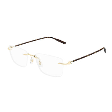 Montblanc Occhiali da Vista MB0431O 003 Oro/Trasparente Uomo 1