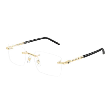 Montblanc Occhiali da Vista MB0444O 001 Oro/Trasparente Uomo 2