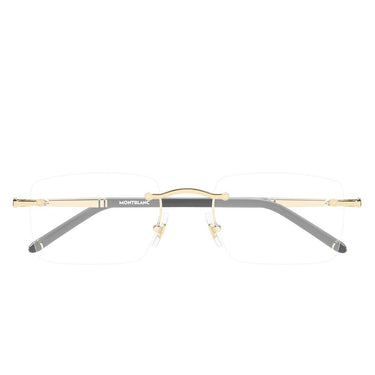 Montblanc Occhiali da Vista MB0444O 004 Oro/Trasparente Uomo
