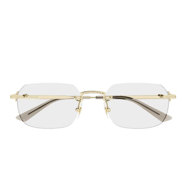 Montblanc Occhiali da Vista MB0514O 001 Oro/Trasparente Uomo