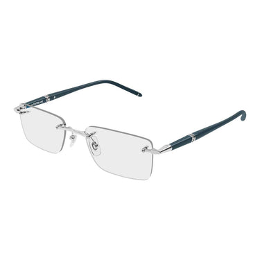 Montblanc Occhiali da Vista MB0536O 002 Argento/Trasparente Uomo 2
