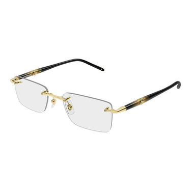 Montblanc Occhiali da Vista MB0536O 003 Oro/Trasparente Uomo 2