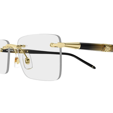 Montblanc Occhiali da Vista MB0536O 003 Oro/Trasparente Uomo 3