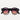 Moscot Occhiali da Sole MILTZEN Black City Lights Nero/Viola Sfumato Unisex