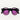 Moscot Occhiali da Sole MILTZEN Black Purple Nero/Fucsia Unisex