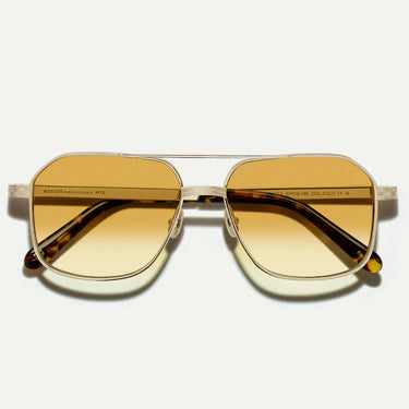 Moscot Sunglasses MINGLE Gold Brown Gradient Unisex