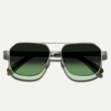 Moscot Sunglasses MINGLE Silver Silver/Green Gradient Unisex