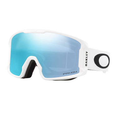 Oakley Maschera da Neve OO7093 709341 Line Miner M Bianco Opaco Prizm 2