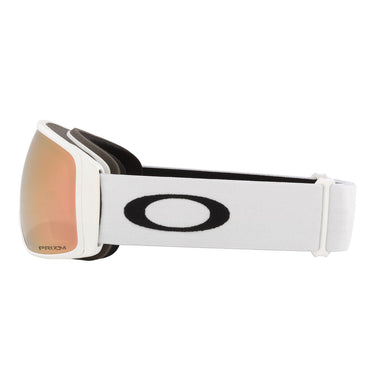 Oakley Maschera da Neve OO7104 710462 Flight Tracker L Bianco Opaco Prizm 3