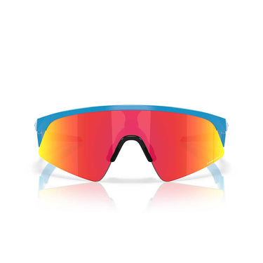 Oakley Occhiali da Sole OJ9015 901502 Resistor Sweep Blu Cielo Lucido/Prizm Ruby Bambini
