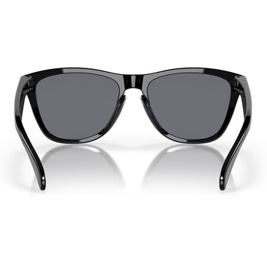 Oakley Occhiali da Sole OO9013 24-306 Frogskins Nero Lucido/Grigio Unisex 4