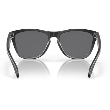 Oakley Occhiali da Sole OO9013 9013F7 Frogskins Nero/Grigio Unisex Polarizzati 3