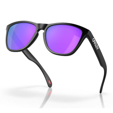 Oakley Occhiali da Sole OO9013 9013H6 Frogskins Nero/Viola Unisex
