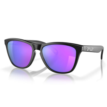 Oakley Occhiali da Sole OO9013 9013H6 Frogskins Nero/Viola Unisex