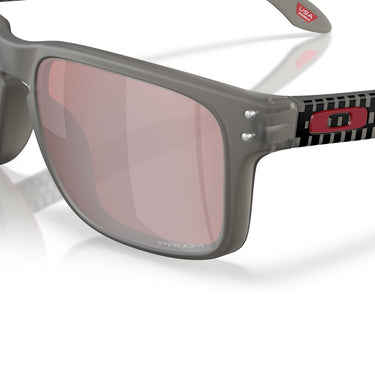 Oakley Occhiali da Sole OO9102 9102AR Holbrook Grigio Opaco Prizm Snow Black Iridium Unisex 5