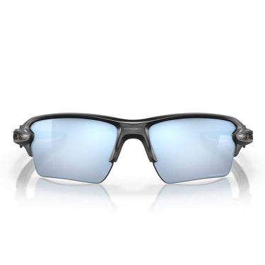 Oakley Occhiali da Sole OO9188 918858 FLAK 2.0 XL Nero Opaco/Prizm Deep Water Unisex Polarizzati
