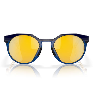 Oakley Occhiali da Sole OO9242 924211 HSTN Blu Navy Trasparente/Prizm 24k Unisex Polarizzati