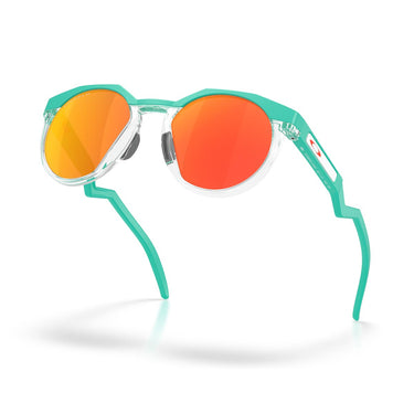 Oakley Occhiali da Sole OO9242 924223 HSTN Celeste/Prizm Ruby Unisex Polarizzati 5