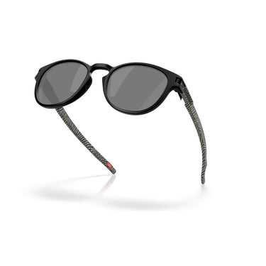 Oakley Occhiali da Sole OO9265 926574 Latch Nero/Grigio Unisex Polarizzati 5