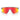 Oakley Occhiali da Sole OO9280 928024 BXTR Grey Ink Opaco Prizm Ruby Unisex