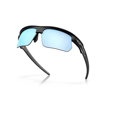 Oakley Occhiali da Sole OO9400 940009 Bisphaera Nero/Azzurro Unisex Polarizzati