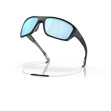 Oakley Occhiali da Sole OO9416 941606 Split Shot Nero/Azzurro Unisex Polarizzati 5