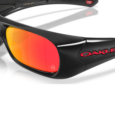 Oakley Occhiali da Sole OO9520 952011 Permian Nero Inchiostro Prizm Ruby Unisex 5