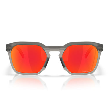 Oakley Occhiali da Sole OO9533 953302 HSTN SQ Grigio Fumo Opaco Prizm Ruby Unisex