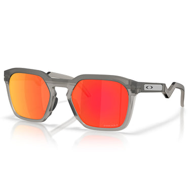 Oakley Occhiali da Sole OO9533 953302 HSTN SQ Grigio Fumo Opaco Prizm Ruby Unisex 2
