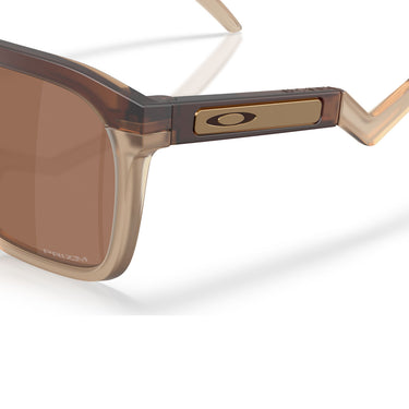 Oakley Occhiali da Sole OO9533 953303 HSTN SQ Rootbeer Opaco Prizm Tungsten Unisex 5