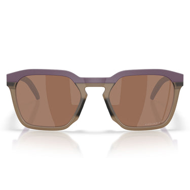 Oakley Occhiali da Sole OO9533 953311 HSTN SQ Melanzana Opaco/Prizm Tungsten Unisex Polarizzati