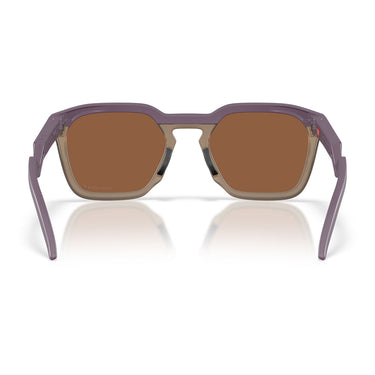 Oakley Occhiali da Sole OO9533 953311 HSTN SQ Melanzana Opaco/Prizm Tungsten Unisex Polarizzati
