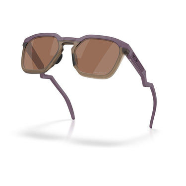 Oakley Occhiali da Sole OO9533 953311 HSTN SQ Melanzana Opaco/Prizm Tungsten Unisex Polarizzati