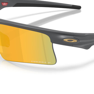 Oakley Occhiali da Sole OO9534 953403 Bisphaera Speed Carbonio Opaco Prizm 24k Unisex Polarizzati 4
